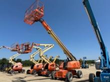 JLG 600S BOOM LIFT SN:10997 4x4, powered by diesel engine, equipped with 60ft. Platform height,
