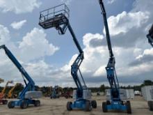 GENIE Z-60/34 BOOM LIFT SN:Z6013-12640 4x4, powered by diesel engine, equipped with 60ft. Platform