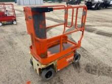 2018 JLG 1230ES SCISSOR LIFT SN:M130004545 electric powered, equipped with 12ft. Platform height,