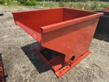 NEW 2 CUBIC YARD SELF DUMPING HOPPER SCRAP RECYCLING EQUIPMENT 4,000lb capacity.