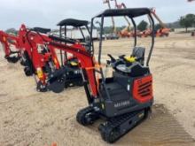 NEW AGT MX15RX HYDRAULIC EXCAVATOR powered by RATO gas engine, 13.5HP, pilot system, digging bucket.