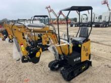 NEW AGT H12R HYDRAULIC EXCAVATOR powered by 420cc gas engine, equipped with OROPS, auxiliary