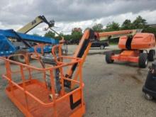 JLG 460SJ BOOM LIFT SN:300192567 4x4, powered by diesel engine, equipped with 46ft. Platform height,