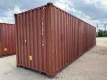 40FT. HIGH CUBE CONTAINER