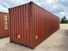40FT. HIGH CUBE CONTAINER