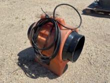 ALLEGRO 9539-08 8IN. AXIAL BLOWER SUPPORT EQUIPMENT SN:LX140303812 electric powered.