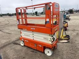2019 SNORKEL S3226E SCISSOR LIFT SN:S3226E-04-190100812 electric powered, equipped with 26ft.