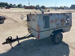 SULLAIR 185CFM AIR COMPRESSOR powered by diesel engine, equipped with 185CFM, trailer mounted.