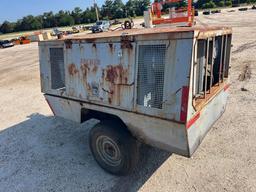 SULLAIR 185CFM AIR COMPRESSOR powered by diesel engine, equipped with 185CFM, trailer mounted.
