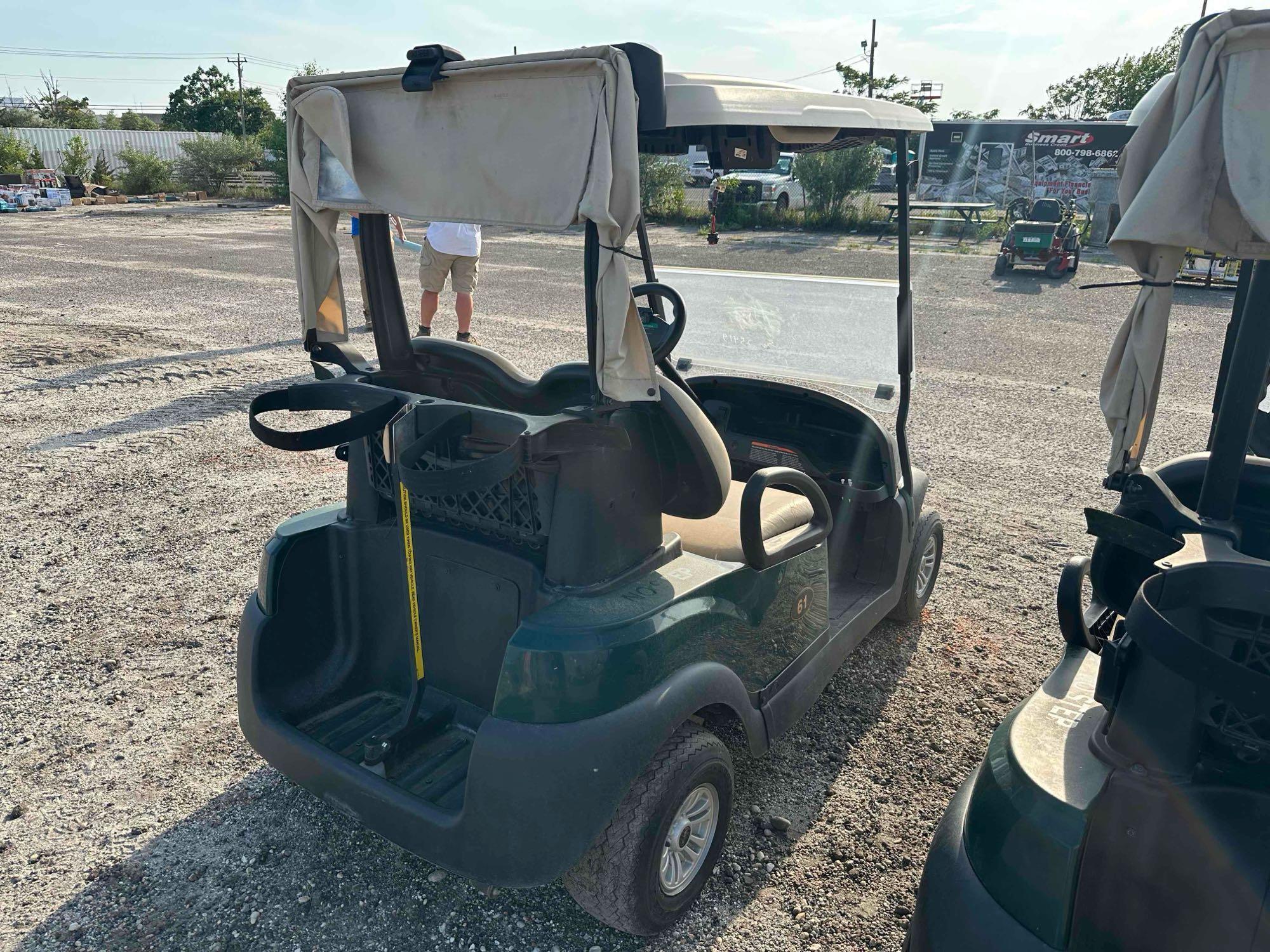 CLUB CAR GOLF CART electric powered. SOLD BILL OF SALE ONLY, NO TITLE.