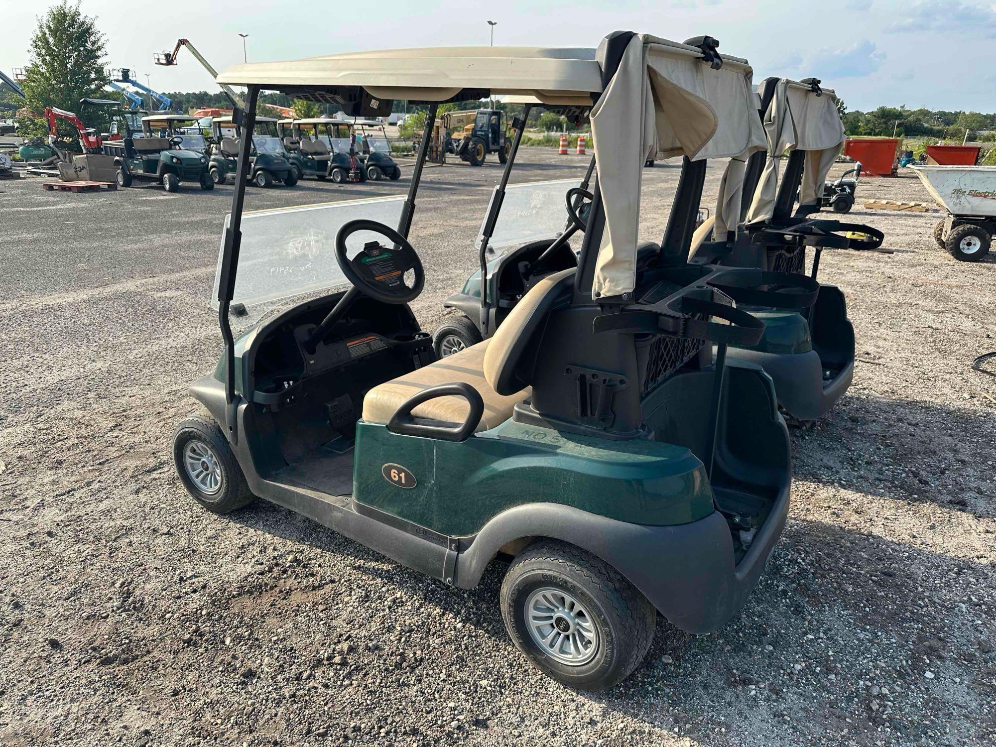 CLUB CAR GOLF CART electric powered. SOLD BILL OF SALE ONLY, NO TITLE.