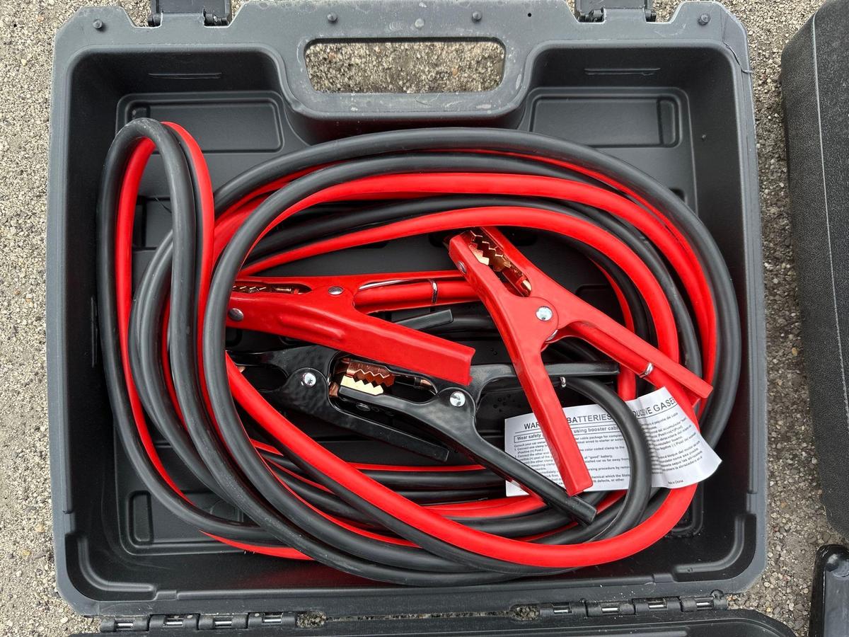 PRO START HEAVY DUTY BOOSTER CABLES 4 GAUGE 20 FT NEW SUPPORT EQUIPMENT