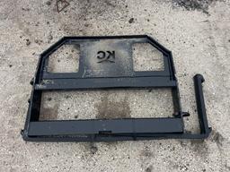 NEW 45IN. FORK FRAME W/ 42IN. FORKS SKID STEER ATTACHMENT