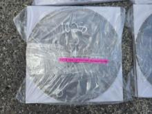 NEW 3 PC. 14IN. PREMIUM DIAMOND BLADES NEW SUPPORT EQUIPMENT