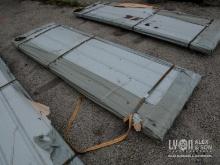 NEW (100) SKLP SHEETS STEEL SIDING NEW SUPPORT EQUIPMENT