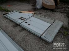 NEW (100) SKLP SHEETS STEEL SIDING NEW SUPPORT EQUIPMENT