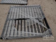 NEW SKLP SK-14L 14FT. BI-PARTING WROUGHT IRON GATE NEW SUPPORT EQUIPMENT
