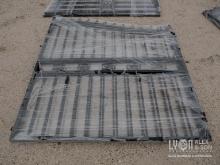 NEW SKLP SK-14L 14FT. BI-PARTING WROUGHT IRON GATE NEW SUPPORT EQUIPMENT
