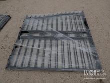 NEW SKLP SK-14L 14FT. BI-PARTING WROUGHT IRON GATE NEW SUPPORT EQUIPMENT