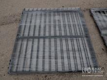 NEW SKLP SK-14L 14FT. BI-PARTING WROUGHT IRON GATE NEW SUPPORT EQUIPMENT