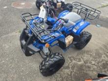 110 CC BOULDER 4 STROKE ATV W/ ELEC START , REMOTE CONTROL SPEED LIMITER / KILL SWITCH RECREATIONAL