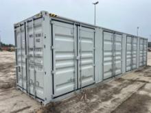 NEW CTN 40FT. MULTI-USE CONTAINER 4-side door.