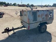 SULLAIR 185CFM AIR COMPRESSOR powered by diesel engine, equipped with 185CFM, trailer mounted.