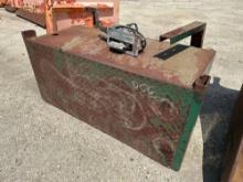 STEEL TRUCK TOOLBOX SUPPORT EQUIPMENT