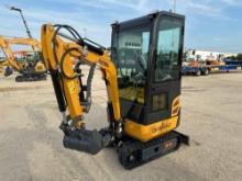 NEW AGT QK18RXS-C HYDRAULIC EXCAVATOR SN:22401 powered by RATO gas engine, 15HP, equipped with