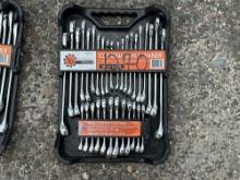 32 PC COMBINATION WRENCH SET W/ CASE - ARTESIA NEW SUPPORT EQUIPMENT