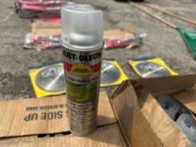 ORANGE MARKING PAINT (12 PER LOT ) NEW SUPPORT EQUIPMENT