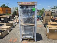 IRON HORSE 6 HP 60 GAL SHOP AIR COMPRESSOR, V-TWIN CAST IRON PUMP, HI-FLO, 135 PSI, 11.2 CFM- MADE