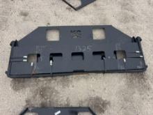 NEW 72IN. FORK FRAME W/ 42IN. FORKS SKID STEER ATTACHMENT