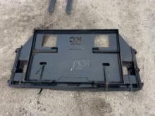NEW 60IN. FORK FRAME W/ 42IN. FORKS SKID STEER ATTACHMENT