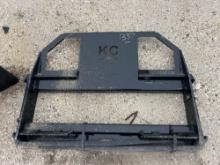 NEW 45IN. FORK FRAME W/ 42IN. FORKS SKID STEER ATTACHMENT
