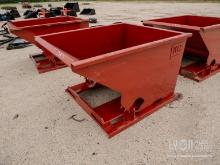 NEW 1.5 CUBIC YARD SELF DUMPING HOPPER SCRAP RECYCLING EQUIPMENT 4,000lb capacity.