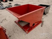 NEW 1.5 CUBIC YARD SELF DUMPING HOPPER SCRAP RECYCLING EQUIPMENT 4,000lb capacity.