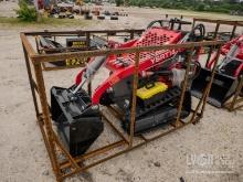 NEW AGT YSRT14 MINI TRACK LOADER powered by RATO gas engine, 15HP, GP bucket.