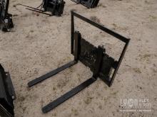 NEW GIYI FORKS MINI TRACK LOADER ATTACHMENT