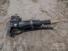 NEW MIVA HYDRAULIC WOOD DRILL EXCAVATOR ATTACHMENT