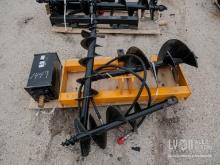 NEW GIYI 8IN. AUGER EXCAVATOR ATTACHMENT with 12in./16in. Rod.