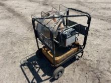 SEIKI VAL-6 KBE5S 110K BTU INFRARED HEATER HEATING EQUIPMENT SN:020149 powered by diesel engine.