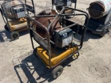 SEIKI VAL-6 KBE5S 110K BTU INFRARED HEATER HEATING EQUIPMENT SN:020169 powered by diesel engine.