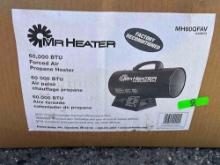MR. HEATER 60,000 BTU FORCED AIR HEATER NEW SUPPORT EQUIPMENT