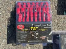 30 PC TORQ SCREWDRIVER SET W/ STORAGE RACK NEW SUPPORT EQUIPMENT