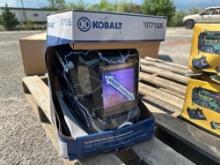 KOBALT WELDING HELMET *AUTO DARKENING* FIXED SHADE NEW SUPPORT EQUIPMENT