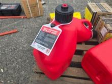 5 GAL LIQUID UTILITY JUG- RED NEW SUPPORT EQUIPMENT