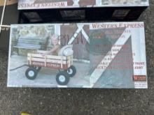 WAGON- CHILDRENS ALL TERRAIN FARM WAGON - RED NEW SUPPORT EQUIPMENT