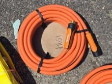 WOKIN 5/8" X 50 FT COMMERCIAL RUBBER WATER HOSE NEW SUPPORT EQUIPMENT