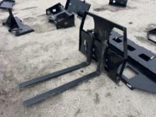 NEW 36IN. UNIVERSAL FORK FRAME MINI TRACK LOADER ATTACHMENT